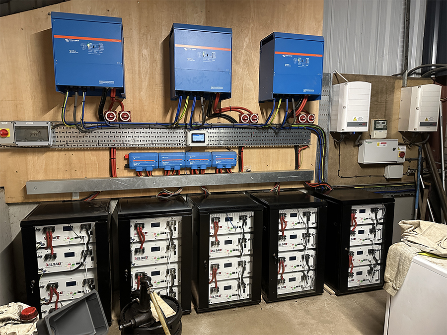 off grdi solar batteries