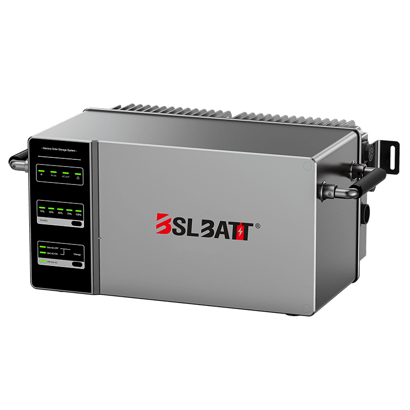 MicroBox 800 balikoni Solar Batiri Agbara ipamọ System