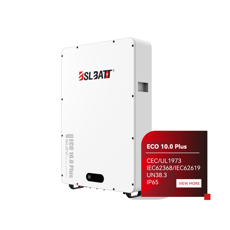 10kWh 51.2V IP65 होम वॉल माउंटेड सोलर बॅटरी