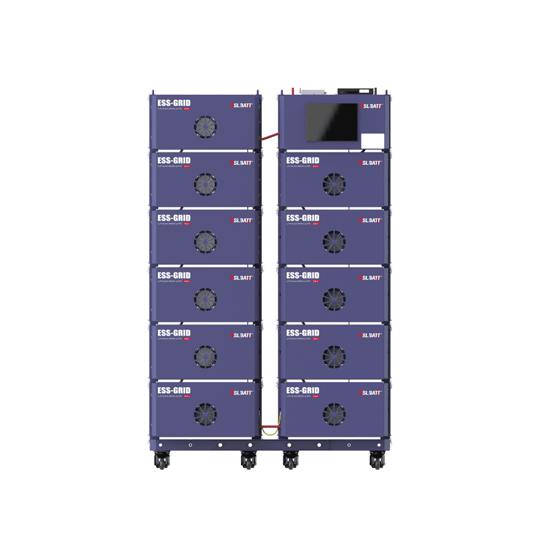 150kWh 563V 280Ah HV Komèsyal Battery Depo pou Solè