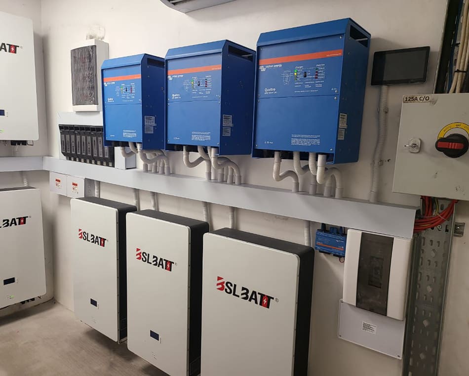 off grid lithium battery