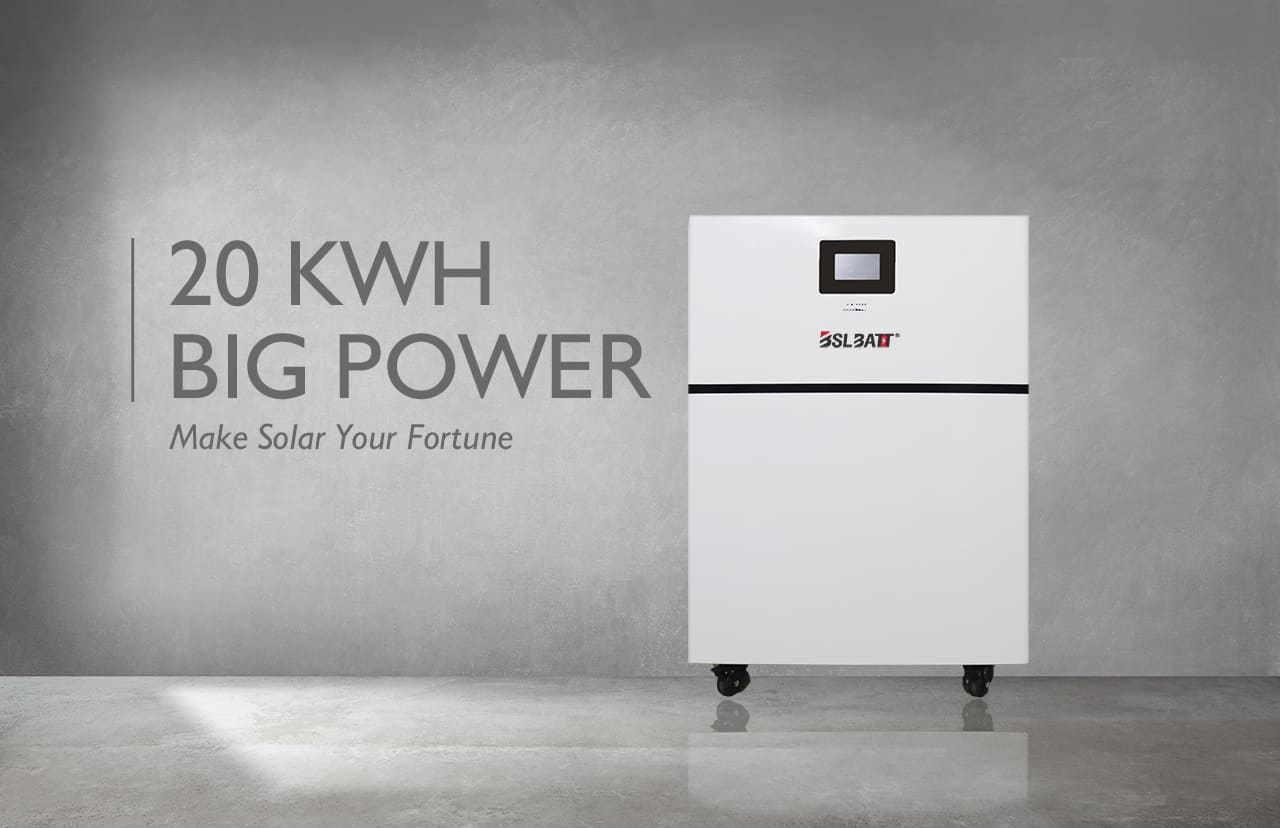 BSLBATT lança bateria solar portátil fora da rede de 20 kWh